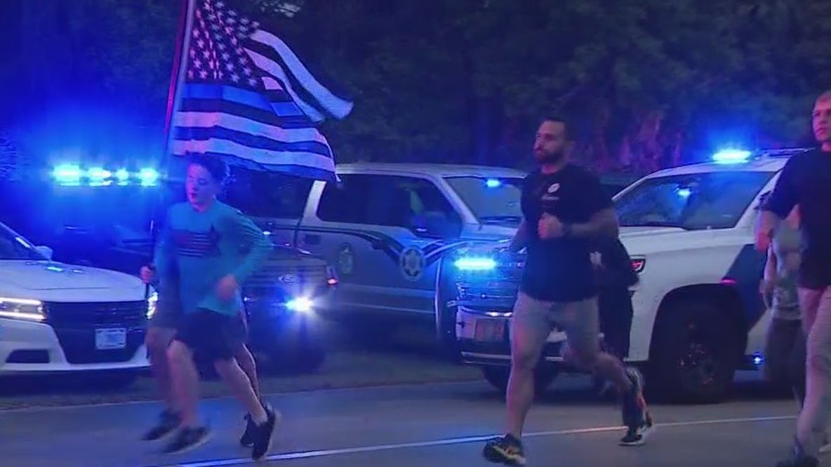 Boy honors fallen Orlando Officer Kevin Valencia with run